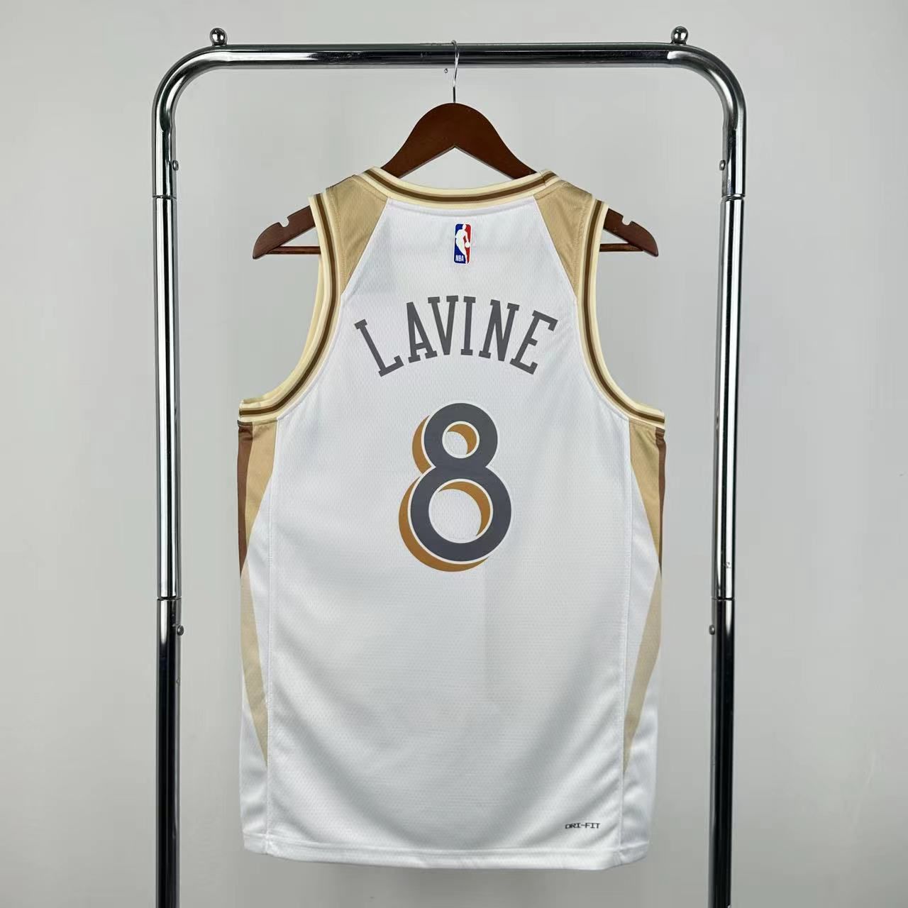 Men Chicago Bulls 8 Lavine White Nike City Edition Season 2025 NBA Jersey